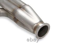 11572FLT Flowtech Small Block Chevy Turbo Headers Natural Finish