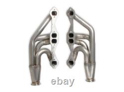 11572FLT Flowtech Small Block Chevy Turbo Headers Natural Finish