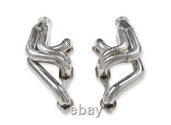 11573FLT Flowtech Small Block Chevy Turbo Headers Polished Finish