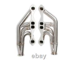 11573FLT Flowtech Small Block Chevy Turbo Headers Polished Finish