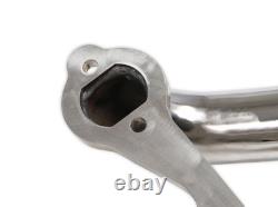 11573FLT Flowtech Small Block Chevy Turbo Headers Polished Finish