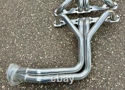 1928-48 Ford Street Rod Chassis Headers Small Block Chevy Sbc Ceramic Hot Coated