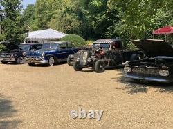1940 chevy pick truck rat rod hotrod with Ct400 small block engine 400bhp
