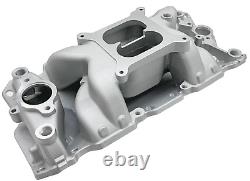 1955-96 Small Block Chevy Intake Manifold Air Gap Dual Plane 305 327 350 V8