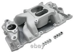 1955-96 Small Block Chevy Intake Manifold Air Gap Dual Plane 305 327 350 V8