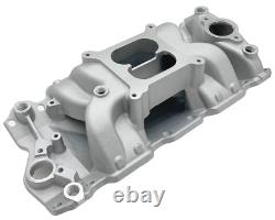 1955-96 Small Block Chevy Intake Manifold Air Gap Dual Plane 305 327 350 V8