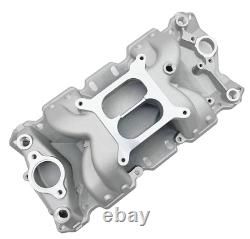 1955-96 Small Block Chevy Intake Manifold Air Gap Dual Plane 305 327 350 V8