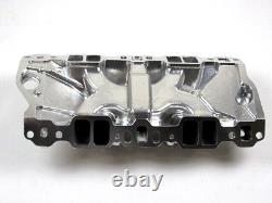 1957-1995 Small Block Chevy 350 1500-6500RPM Intake Manifold Polished E42404P