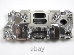 1957-1995 Small Block Chevy 350 1500-6500RPM Intake Manifold Polished E42404P