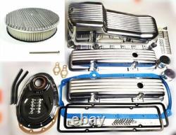 1958-79 SBC Small Block Chevy 283 305 327 350 Short Polished Engine Dress Up Kit