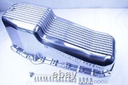 1958-79 SBC Small Block Chevy 283-350 Short Polished Finned Engine Dress Up Kit
