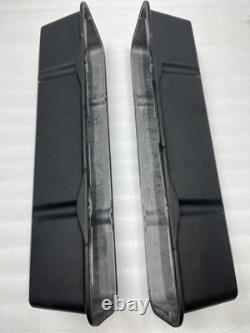 1958-86 Small Block Chevy 283 305 350 Tall Smooth Black Aluminum Valve Covers