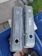 1960's Small Block Chevy Aluminum 5 Finned Valve Covers 302 327 350 400 #719