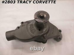 1962-1970 Corvette Rebuilt Water Pump GM# 3782608 Choice of Dates Restored