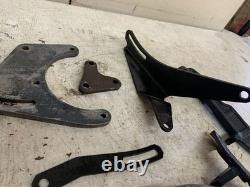 1964-72 Small Block Chevy A/c Compressor Bracket Set Oem Gm Chevrolet Truck
