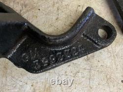 1964-72 Small Block Chevy A/c Compressor Bracket Set Oem Gm Chevrolet Truck