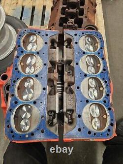 1966 Small Block Chevy SBC L79 327 2.02/1.60 Hi Perf Hump Heads 3782461 461 GM