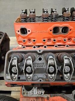 1966 Small Block Chevy SBC L79 327 2.02/1.60 Hi Perf Hump Heads 3782461 461 GM
