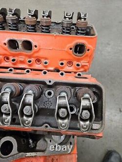 1966 Small Block Chevy SBC L79 327 2.02/1.60 Hi Perf Hump Heads 3782461 461 GM