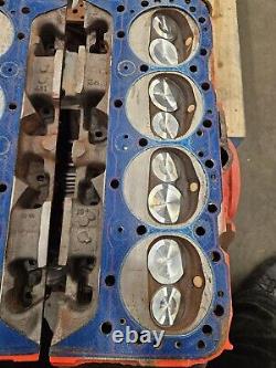 1966 Small Block Chevy SBC L79 327 2.02/1.60 Hi Perf Hump Heads 3782461 461 GM