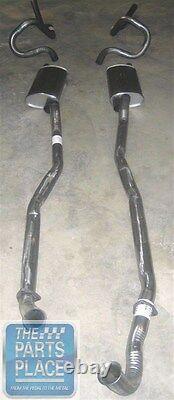 1968-72 Chevelle Dual Exhaust System Pre-Bent Complete (Small Block)