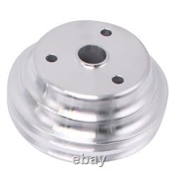 1/2 Groove Long Water Pump Pulley & Bracket Kit For Small Block Chevy SBC 350