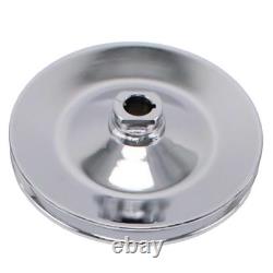 1/2 Groove Long Water Pump Pulley & Bracket Kit For Small Block Chevy SBC 350