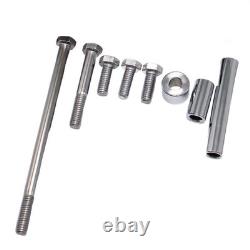 1/2 Groove Long Water Pump Pulley & Bracket Kit For Small Block Chevy SBC 350