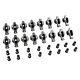 1.5 3/8 Stainless Steel Roller Rocker Arms For Small Block Chevy SBC 305 350 400