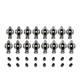 1.5 3/8 Stainless Steel Roller Rocker Arms for Small Block Chevy SBC 305 350 400