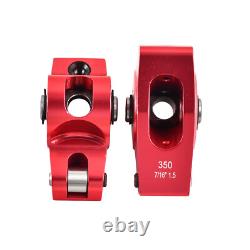 1.5 Ratio 7/16 Aluminum Roller Rocker Arms For Small Block Chevy SBC 350 400