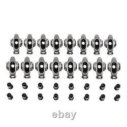 1.5 Ratio 7/16 Stainless Steel Roller Rocker Arms For Small Block Chevy SBC 350