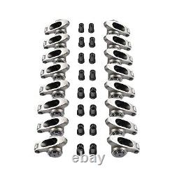 1.5 Ratio 7/16 Stainless Steel Roller Rocker Arms For Small Block Chevy SBC 350