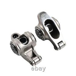 1.5 Ratio 7/16 Stainless Steel Roller Rocker Arms For Small Block Chevy SBC 350