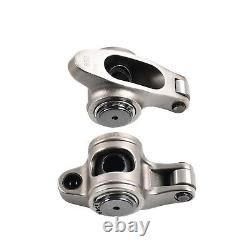 1.5 Ratio 7/16 Stainless Steel Roller Rocker Arms For Small Block Chevy SBC 350