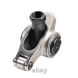 1.5 Ratio 7/16 Stainless Steel Roller Rocker Arms For Small Block Chevy SBC 350