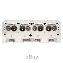 1 Pair Edelbrock 61009 Performer RPM Bare Cylinder Heads Small Block Chevy V8's
