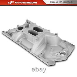 1x New Small Block Dual Plane Intake Manifold for Chevrolet with Vortec Heads 8151