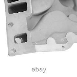 1x New Small Block Dual Plane Intake Manifold for Chevrolet with Vortec Heads 8151