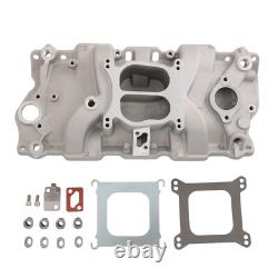262-400 Dual Plane Front Intake Manifold For Small Block Chevy SBC 1955-1986 NEW
