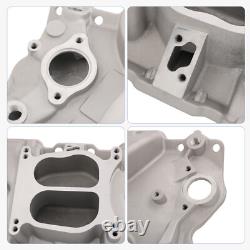 262-400 Dual Plane Front Intake Manifold For Small Block Chevy SBC 1955-1986 NEW