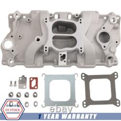 262-400 Front Intake Manifold Dual Plane NEW For 1955-1986 Small Block Chevy SBC
