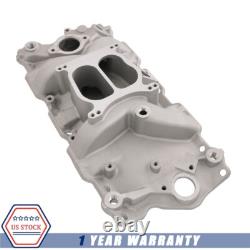 262-400 Front Intake Manifold Dual Plane NEW For 1955-1986 Small Block Chevy SBC