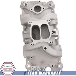 262-400 Front Intake Manifold Dual Plane NEW For 1955-1986 Small Block Chevy SBC