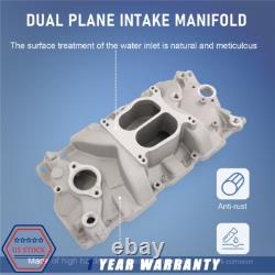 262-400 Front Intake Manifold Dual Plane NEW For 1955-1986 Small Block Chevy SBC