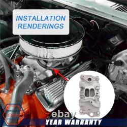 262-400 Front Intake Manifold Dual Plane NEW For 1955-1986 Small Block Chevy SBC