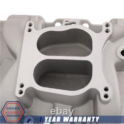 262-400 Front Intake Manifold Dual Plane NEW For 1955-1986 Small Block Chevy SBC