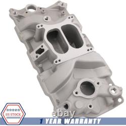 262-400 Front Intake Manifold Dual Plane NEW For 1955-1986 Small Block Chevy SBC