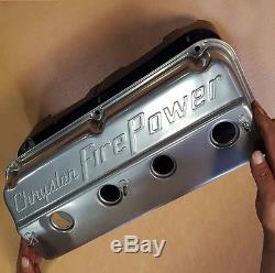 265 283 327 Chevy Small Block Valve Cover Converter to Fit 392 HEMI Valve Covers