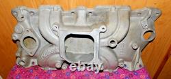 283 327 350 Small Block Chevy Edelbrock 5001 Torker II Aluminum Intake Manifold